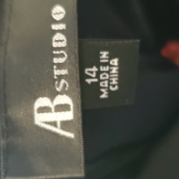 AB Studio Floral Halter Top Dress Size 14 - Picture 3 of 3